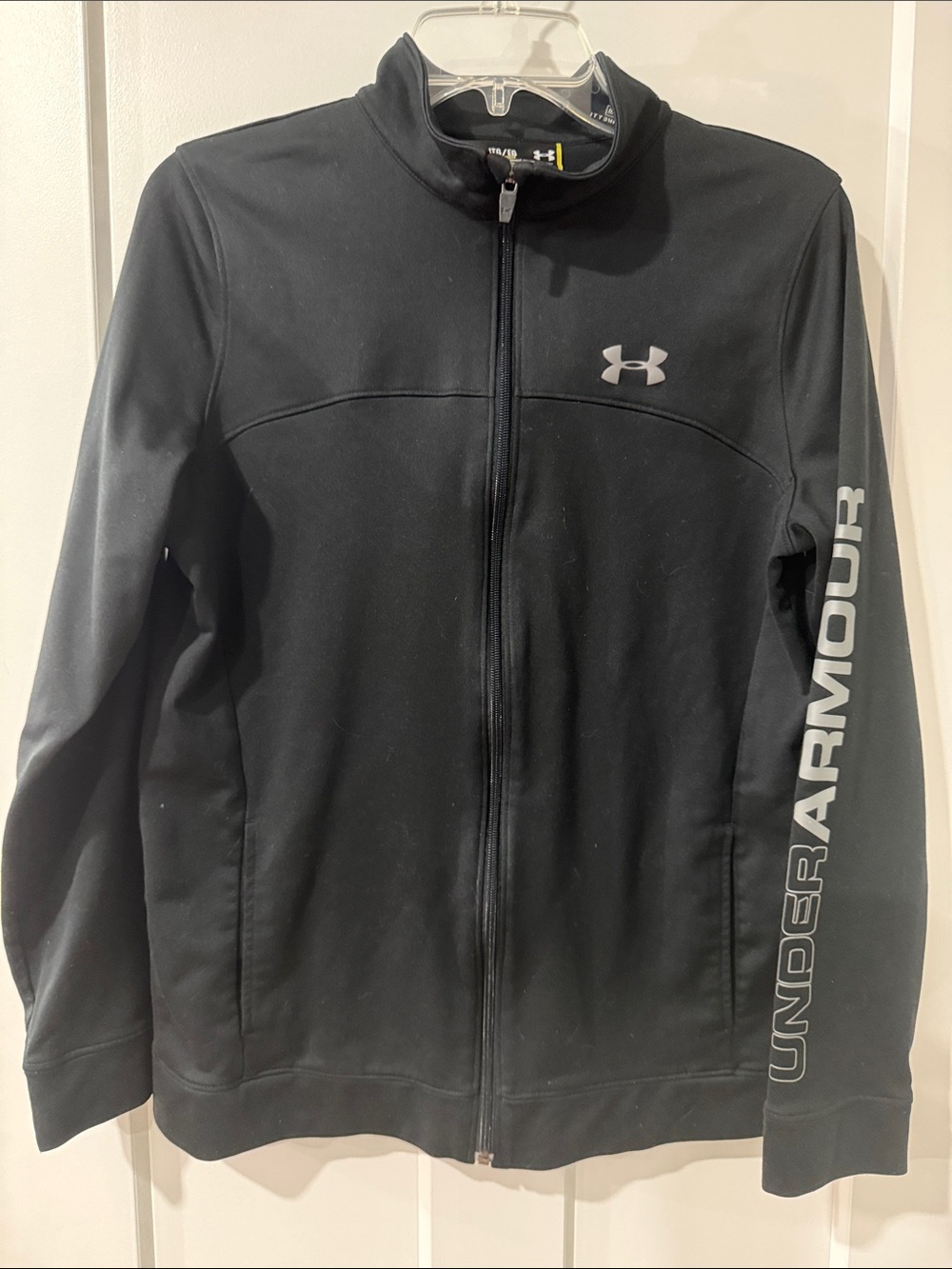 Under Armour Black Full-Zip Performance Track Jacket